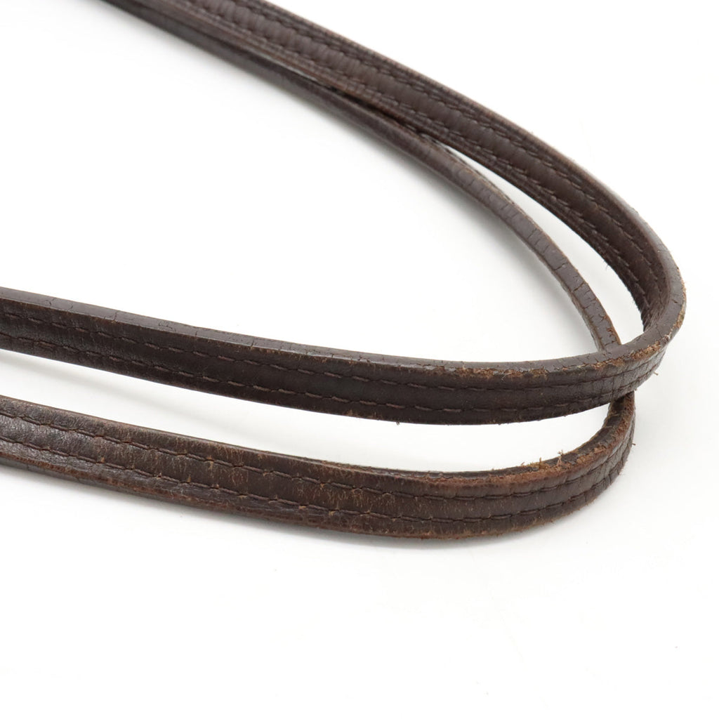 Louis Vuitton Louis Vuitton Monogram Idil Newarf MM Tortoise Bag Linen Huzan Brown M40513