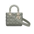 Lady Dior My ABCDi**r Bag Gray Cannage Lambskin