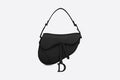 Dior Saddle Bag Black Ultramatte Calfskin