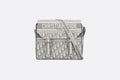 Dior camp Bag Gray Dior Oblique Embroidery
