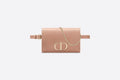 Dior 2-in-1 30 Montaigne Pouch Rose Des Vents Grained Calfskin
