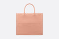 Dior Book Tote Rose Des Vents Calfskin
