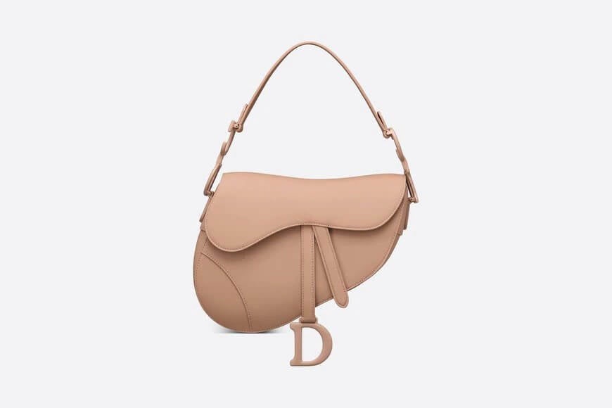 Dior Saddle Bag Blush Ultramatte Calfskin