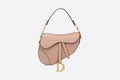 Dior Saddle Bag Blush Grained Calfskin