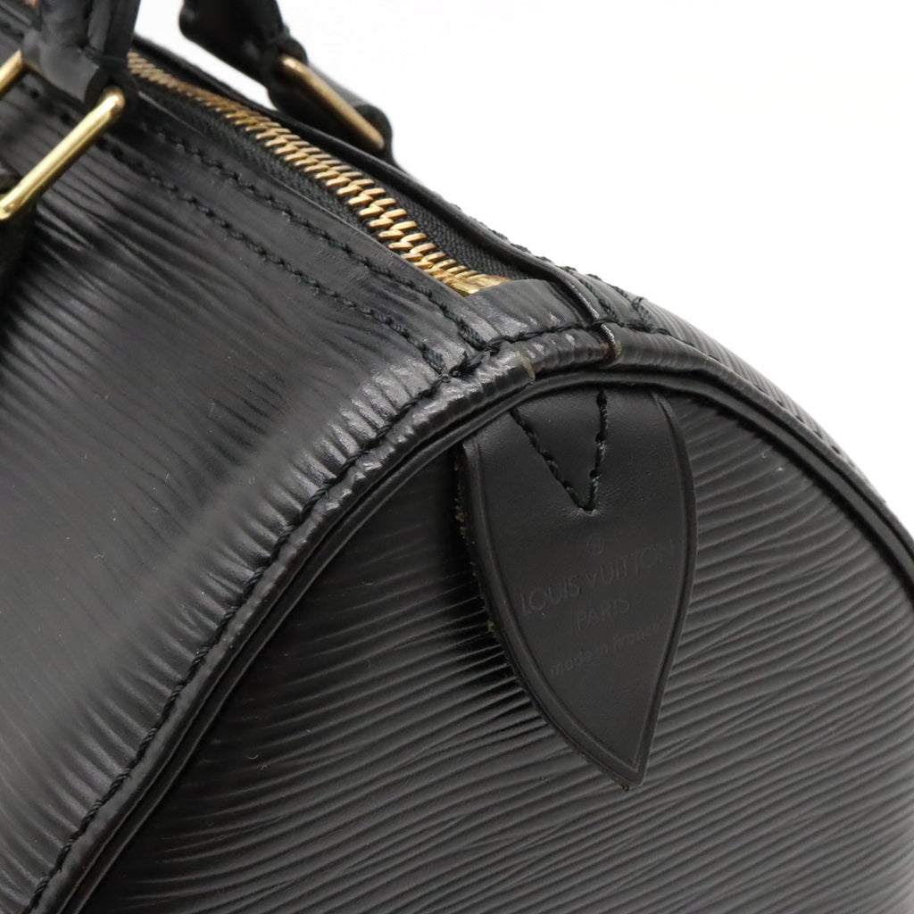 Louis Vuitton Louis Vuitton Epic Speed 25 Bag Mini Boston Bag Black Black M59032