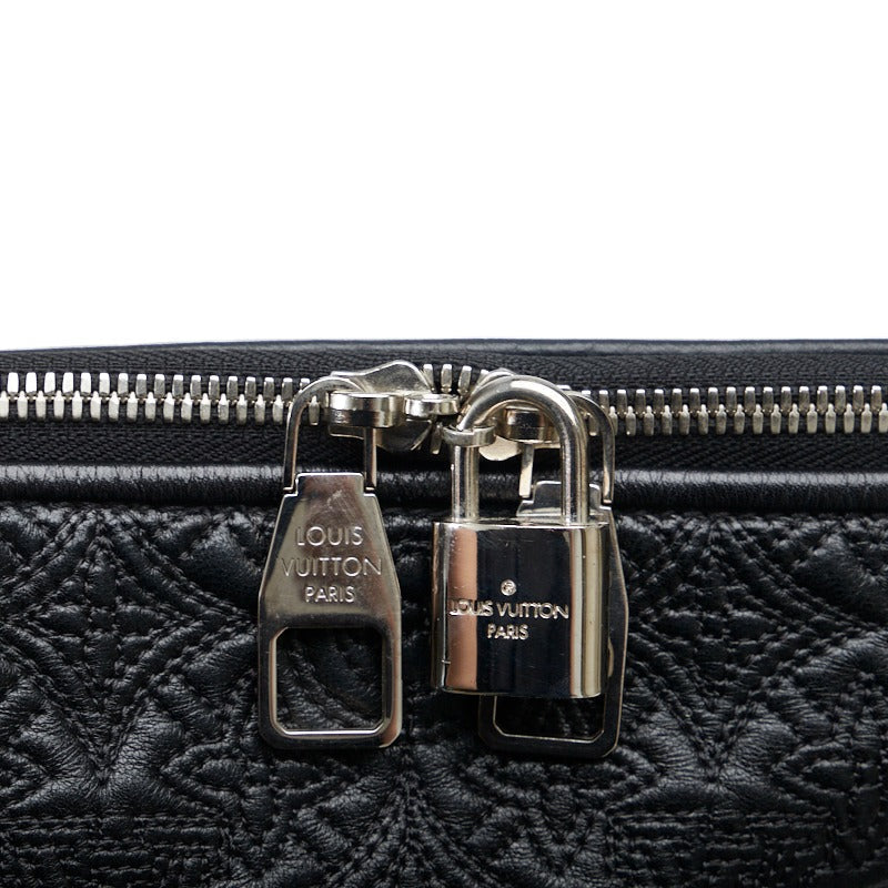 Louis Vuitton Louis Vuitton Monogram Antia M97071  Bag Leather Noir Black