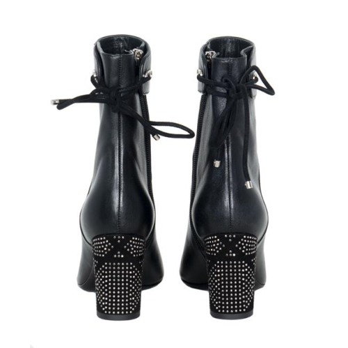 Christian Dior Leather Crystal Embellished Boots - New Condition