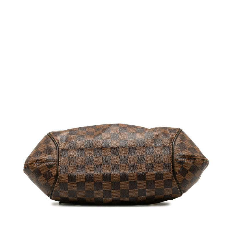 Louis Vuitton Louis Vuitton Damière N41542 Shoulder Bag PVC/Leather Evan Brown Ladies