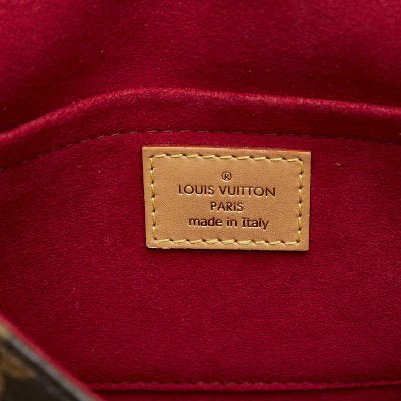 Louis Vuitton Monogram Tomblan Slipper Shoulder Bag M44860 Brown PVC Leather  Louis Vuitton
