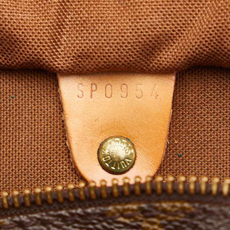 Louis Vuitton Monogram Speed 30 Handbag Mini Boston Bag M41526 Brown PVC Leather Lady Louis Vuitton