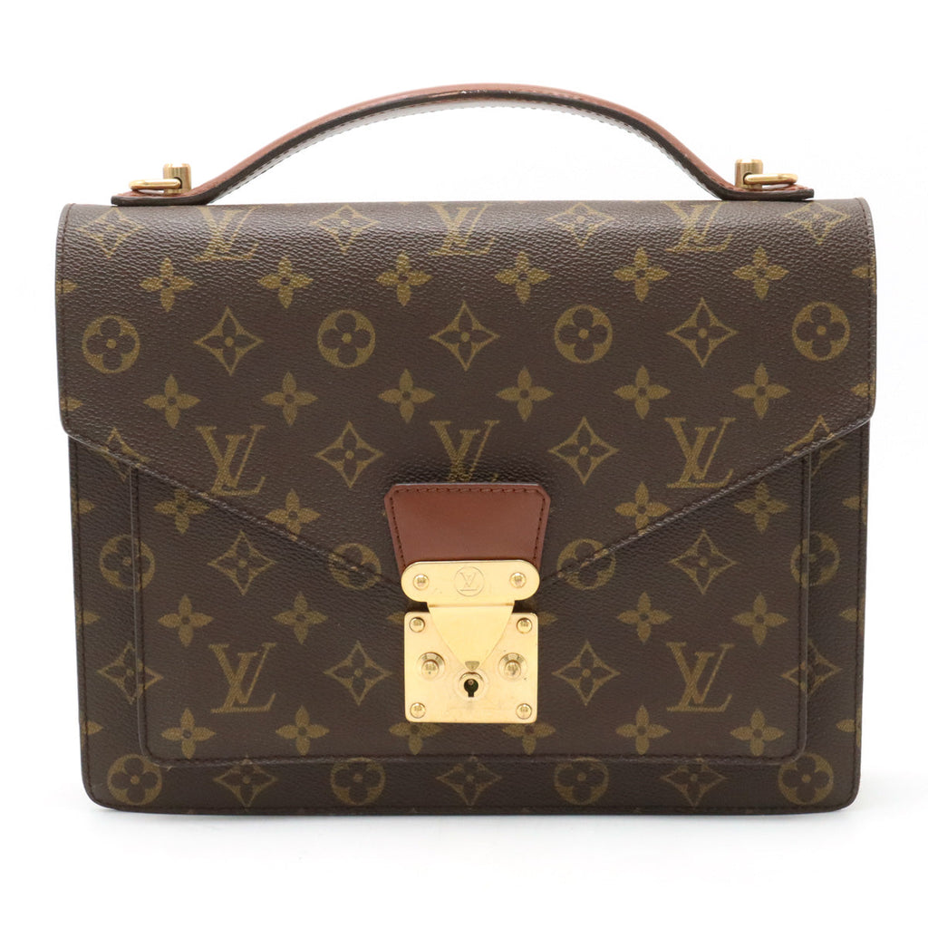 Louis Vuitton Monograms Montserrat 28 bags Business Handbags M51185