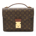 Louis Vuitton Monograms Montserrat 28 bags Business Handbags M51185