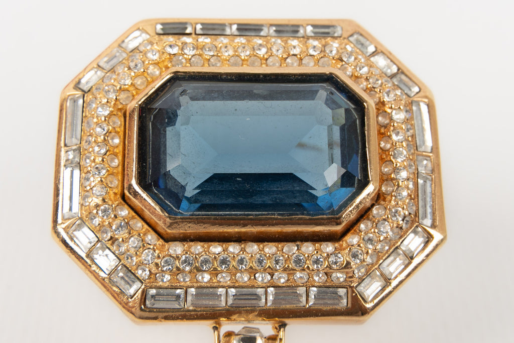 Broche strassée Christian Dior