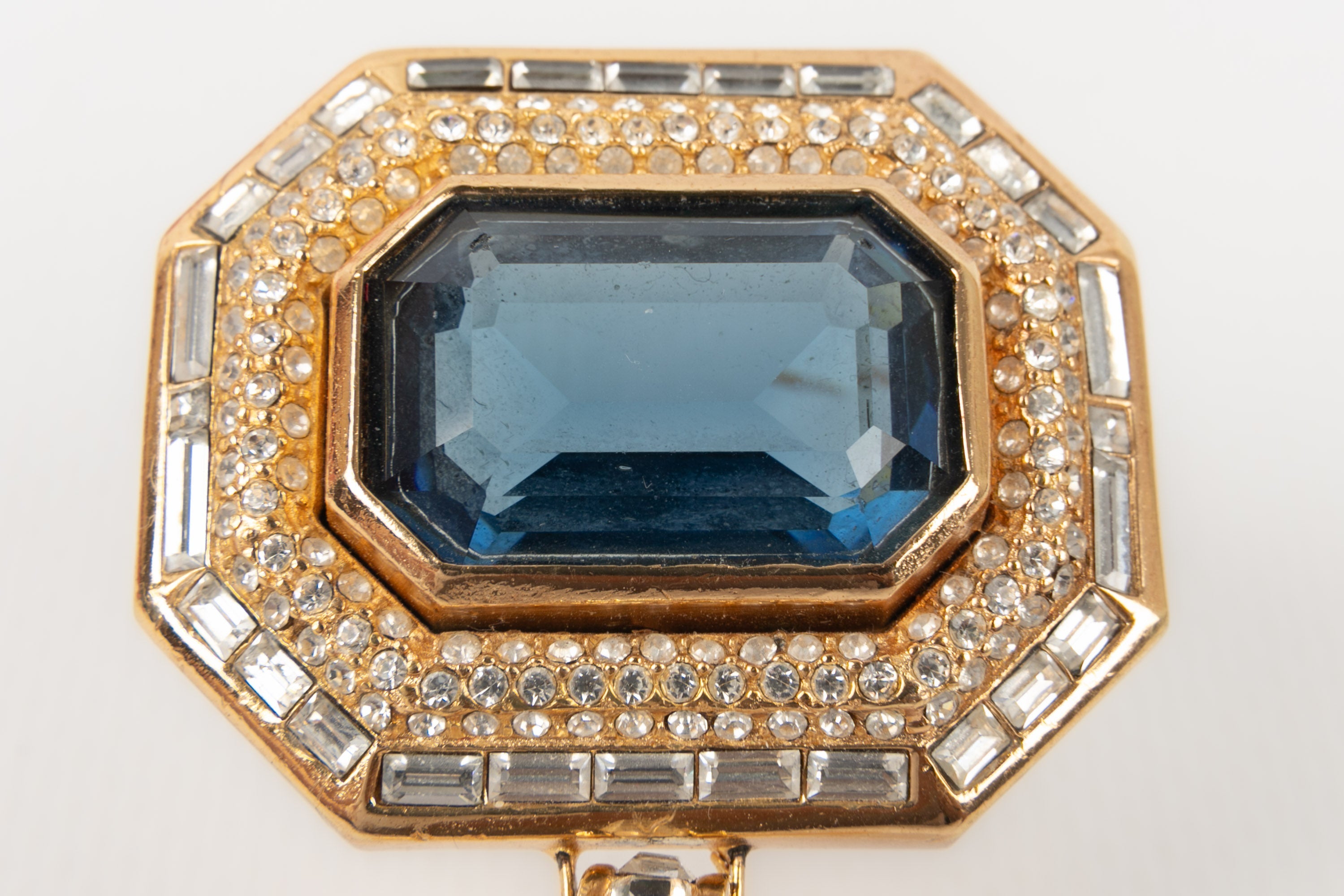 Broche strassée Christian Dior