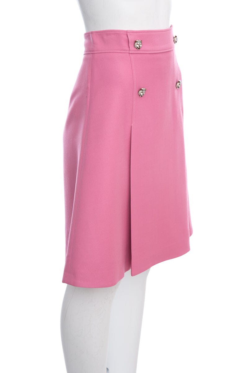 Gucci Pink Knee Length Skirt SZ 42