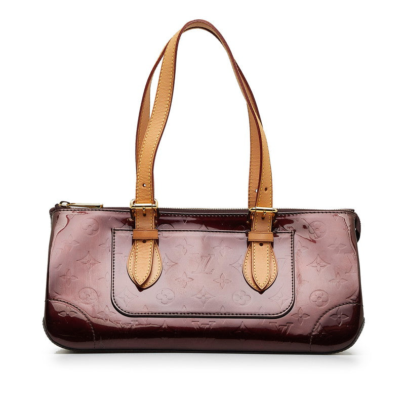 Louis Vuitton Monogram Verney Rosewood Avenue Handbag M93510 Amarant Pearl Patent Leather  Louis Vuitton