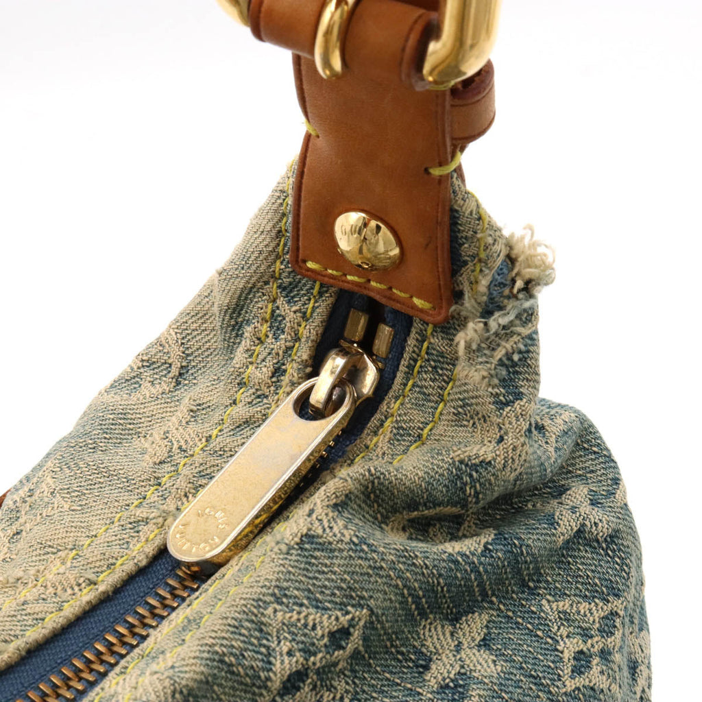 LOUIS VUITTON Louis Vuitton Monogram Denim Bag PM Shoulder Bag One Shoulder Semi Shoulder Shoulder Blue M95049