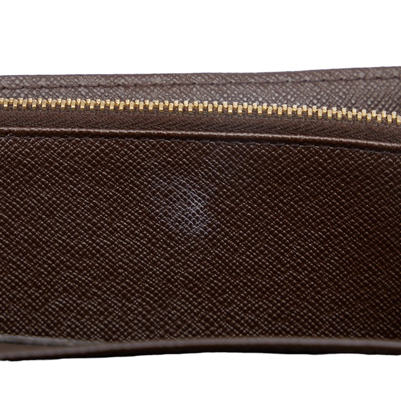Louis Vuitton Louis Vuitton Damière N61725 Long Wallet PVC/Laser Evan Brown Ladies, Paris