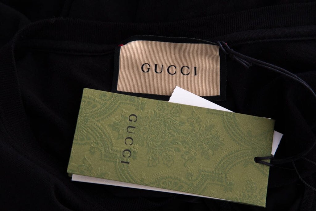 Gucci Black Logo T-Shirt SZ S NWT