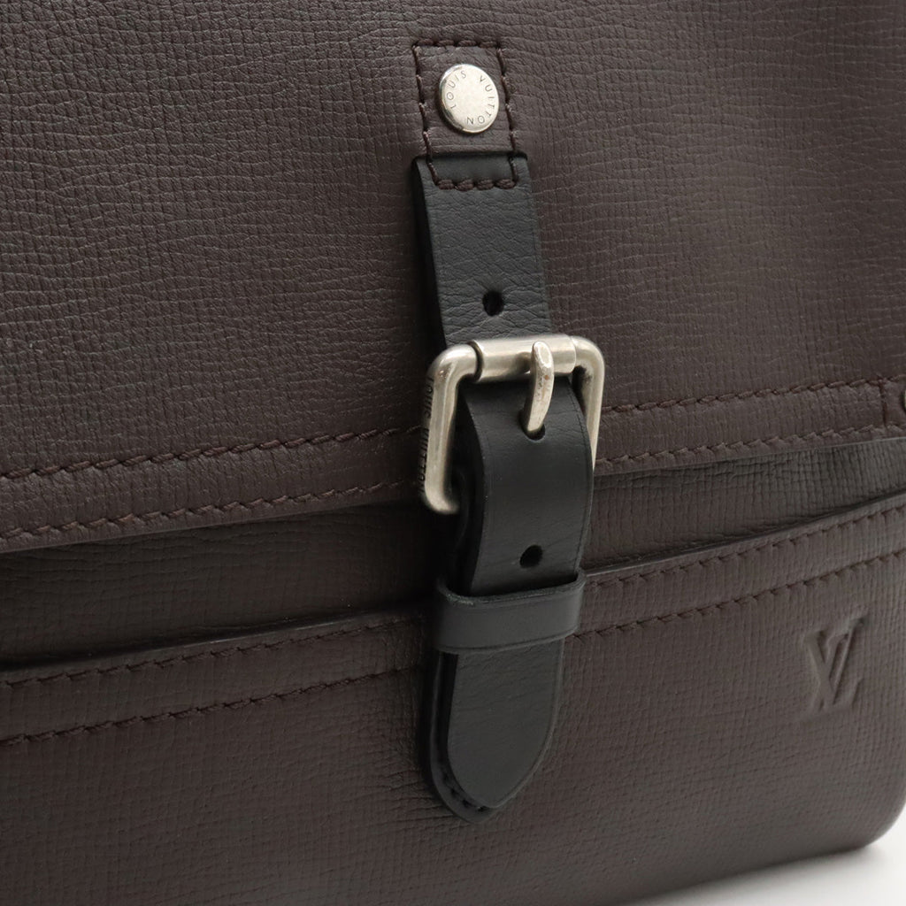 Louis Vuitton Louis Vuitton Utah Canyon Messenger PM Messenger Bag Leather Maron Tea Brown M54962