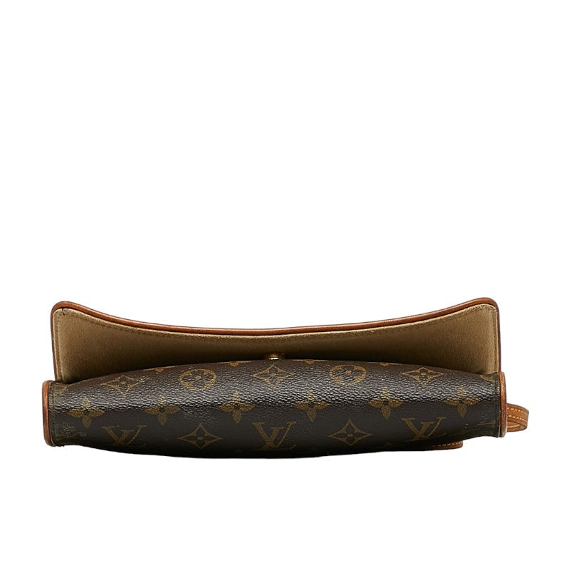 Louis Vuitton Monogram  Twin GM Sliding Shoulder Bag M51852 Brown PVC Leather  Louis Vuitton