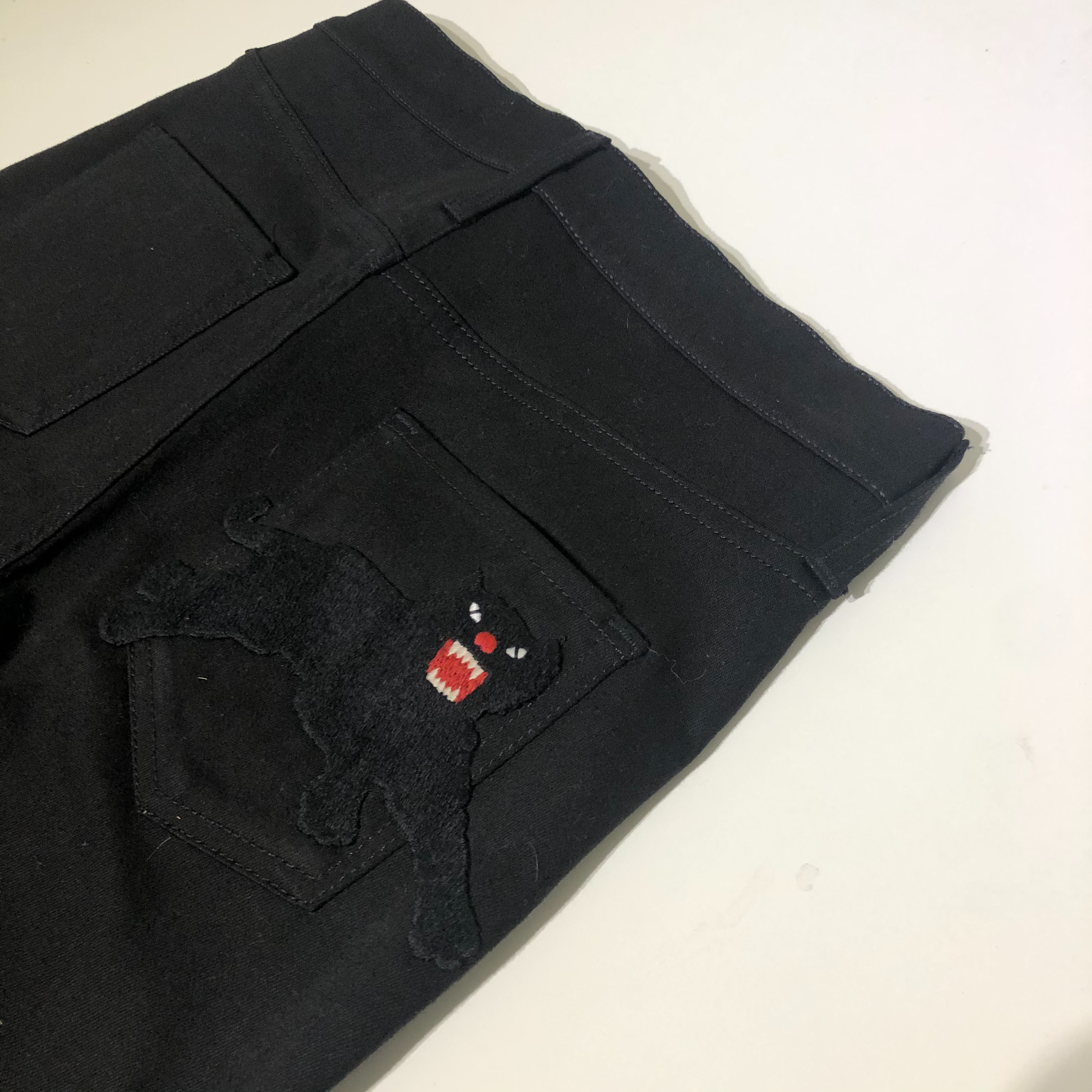 Gucci Black Panther Skinny Jeans, Sz 27