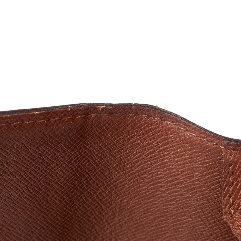 Louis Vuitton Monogram  Port Monet Credit Long Wallet M61725 Brown PVC Leather  Louis Vuitton