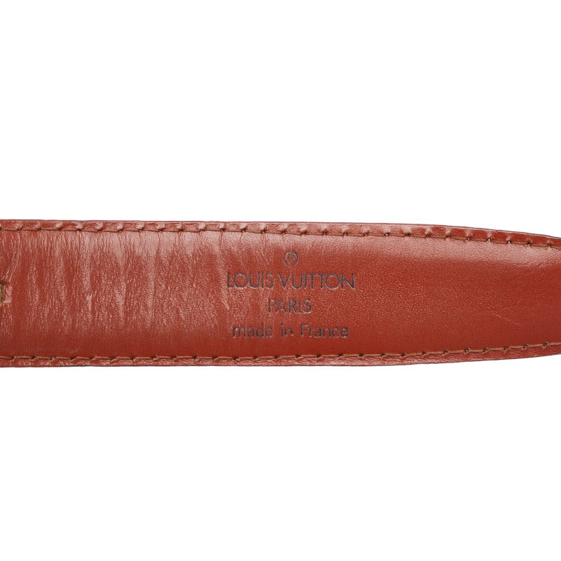 Louis Vuitton Epic Sanctuary Classic Belt R15003 Kenyan Brown Leather  Louis Vuitton