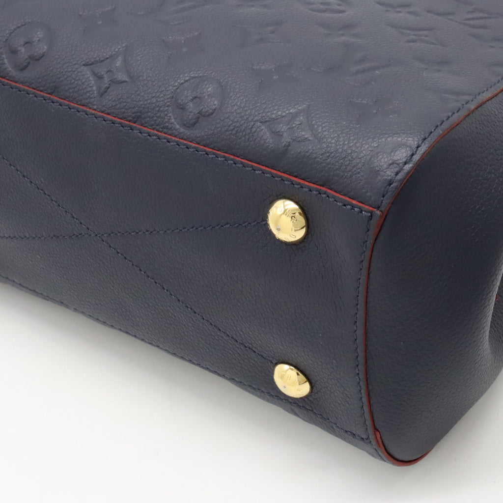 LOUIS VUITTON LOUIS VUITTON Monograms Monograms Monograms Montaigne BB Handbags 2WAY Sliding Shoulder Marine Rouge M42747