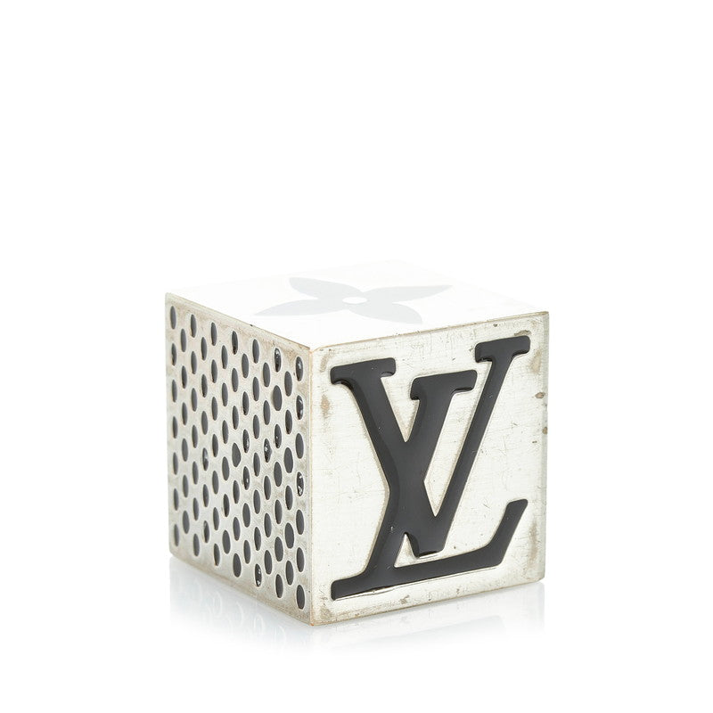 Louis Vuitton Cube Dice Set M99454 Silver Metal