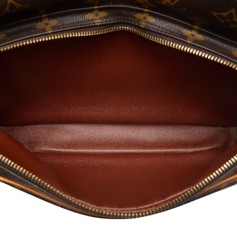 Louis Vuitton Monogram Nile Sliding Shoulder Bag M45244 Brown PVC Leather  Louis Vuitton