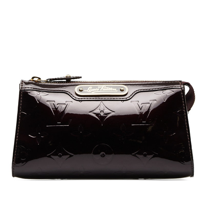 Louis Vuitton Monogram Verney Tours Cosmetic  M93564 Amarant Pearl Patent Leather  Louis Vuitton