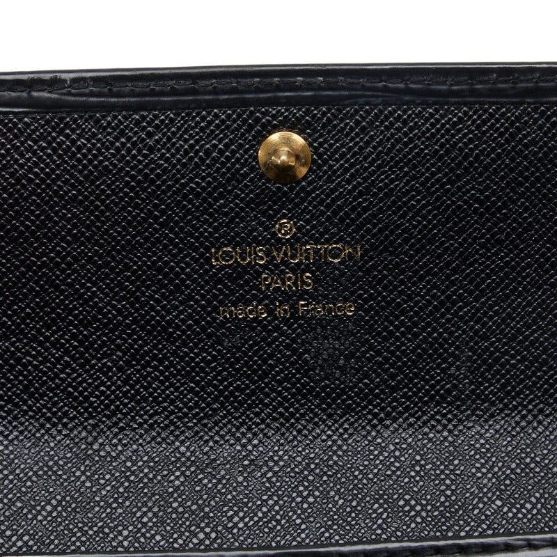 Louis Vuitton Epic Portfolio Sarah Long Wallet M63742 Noir Black Leather Men Louis Vuitton