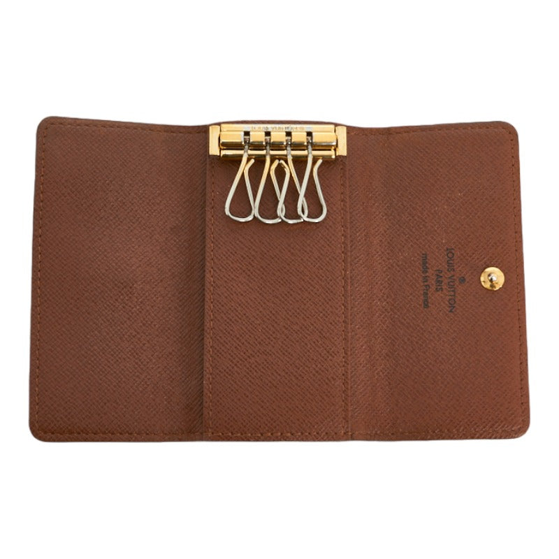 Louis Vuitton Monogram M62631 Keycase PVC/Leather Brown