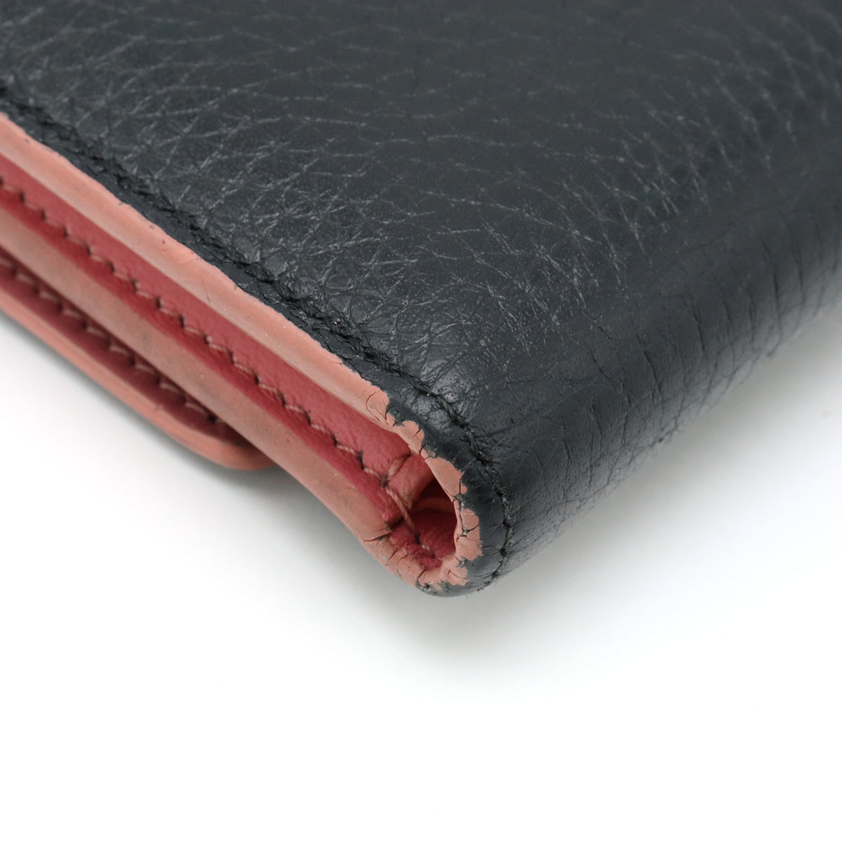 Louis Vuitton Portfolio Capsicum Compact Three Folded Wallet Three Folded Wallet Flowers Trio Laser Black M63222