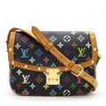 Louis Vuitton Monogram Multicolor Soloney Shoulder Bag Noir Black M92639