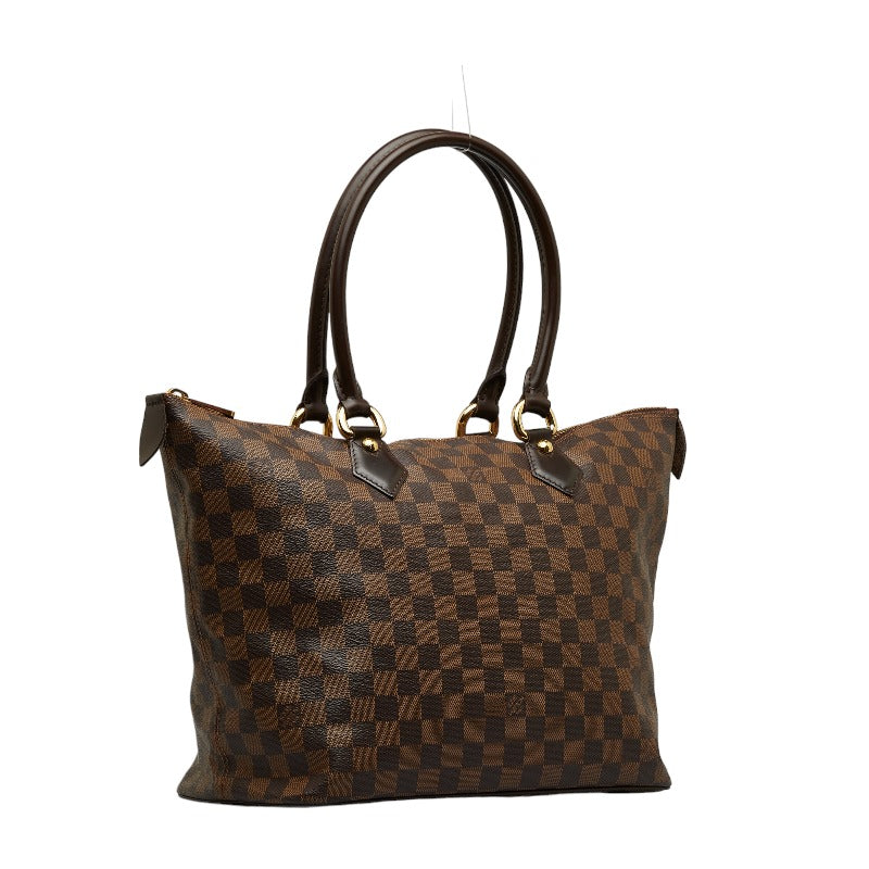 Louis Vuitton Damière Salée MM Handbag N51188 Brown PVC Leather  Louis Vuitton
