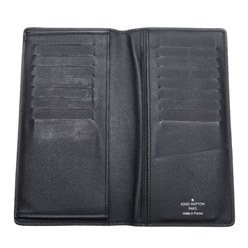 Louis Vuitton Portfolio Braza Long Wallet M30501 Noir Black Leather Men Louis Vuitton