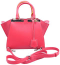 Fendi 3 Jours Red Calfskin Satchel