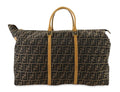 Fendi Duffle Zucca Brown Canvas Weekend/Travel Bag