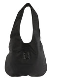 Fendi Ff Black Nylon Hobo Bag