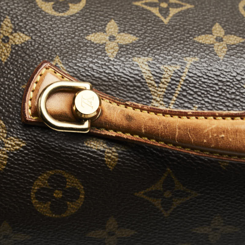 Louis Vuitton Monogram Beverly Handbag 2WAY M51121 Brown PVC Leather  Louis Vuitton