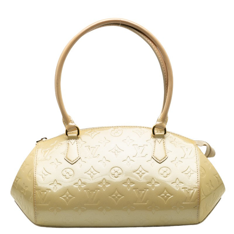 Louis Vuitton Monogram Verney Shawwood PM Handbag M91491 Bronco-Royal Ivory Patent Leather  Louis Vuitton