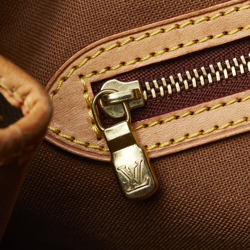 Louis Vuitton Monogram Battalion Horizontal Shoulder Bag M51154 Brown PVC Leather Ladies Louis Vuitton
