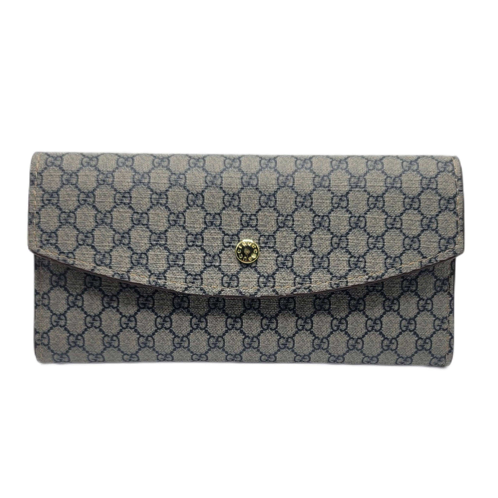 Gucci 3 Fold Wallet Classic Blue