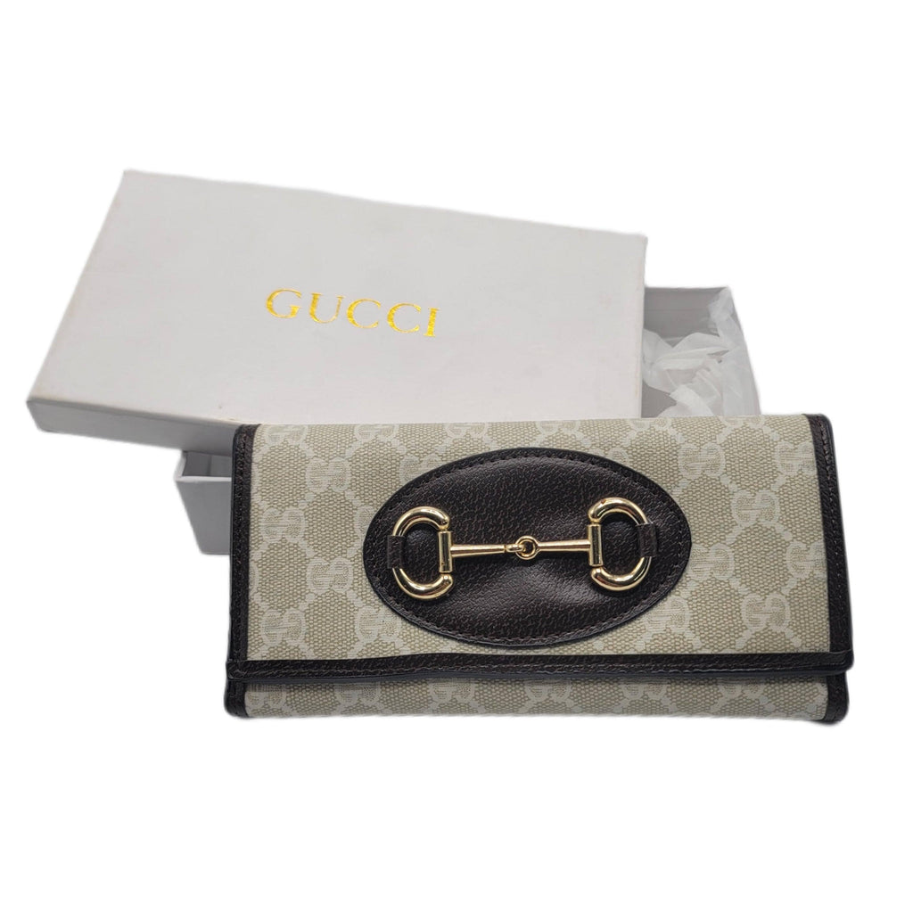 Gucci 3 Fold Wallet Classic Cuffs