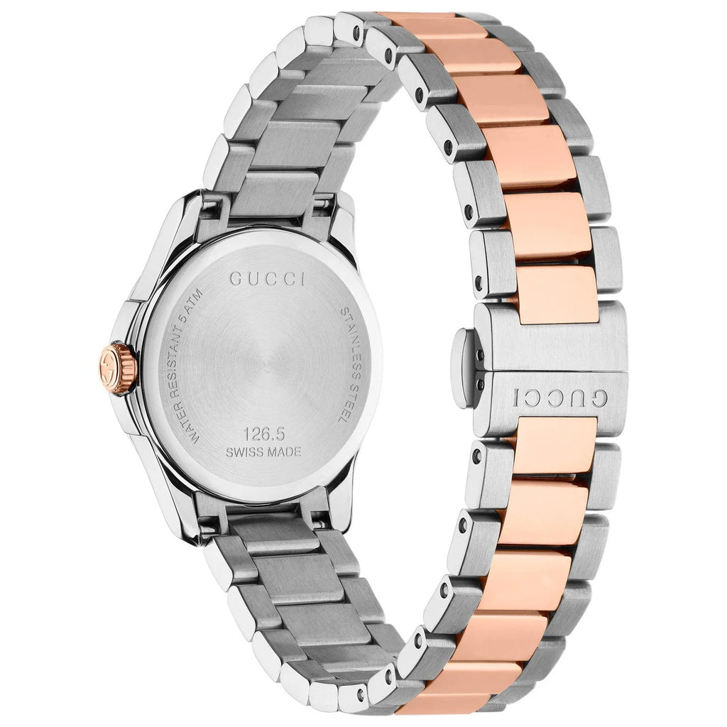 Gucci  G-Timeless Ladies Two-Tone Watch YA126527