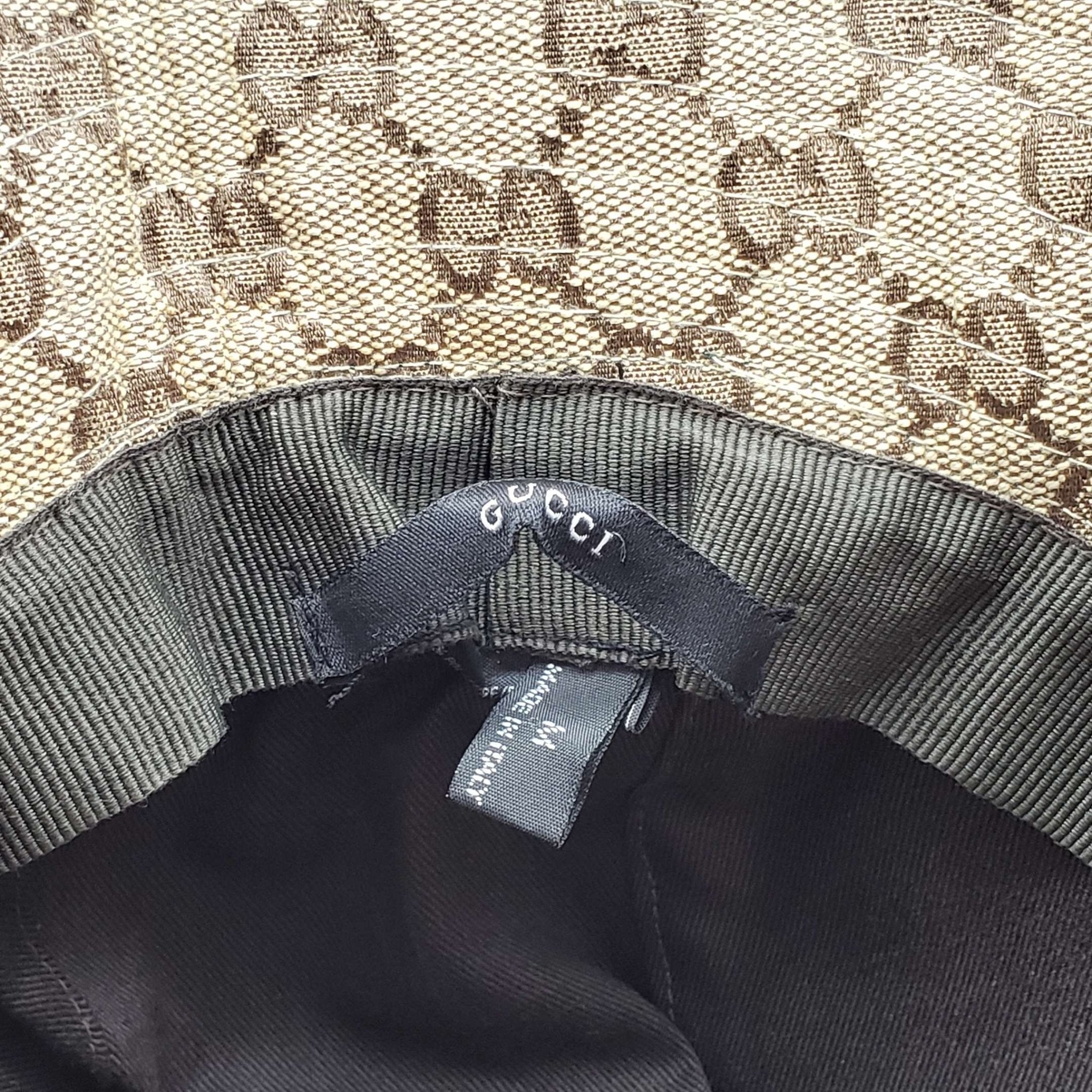 Gucci Beige Sherry Bucket Hat