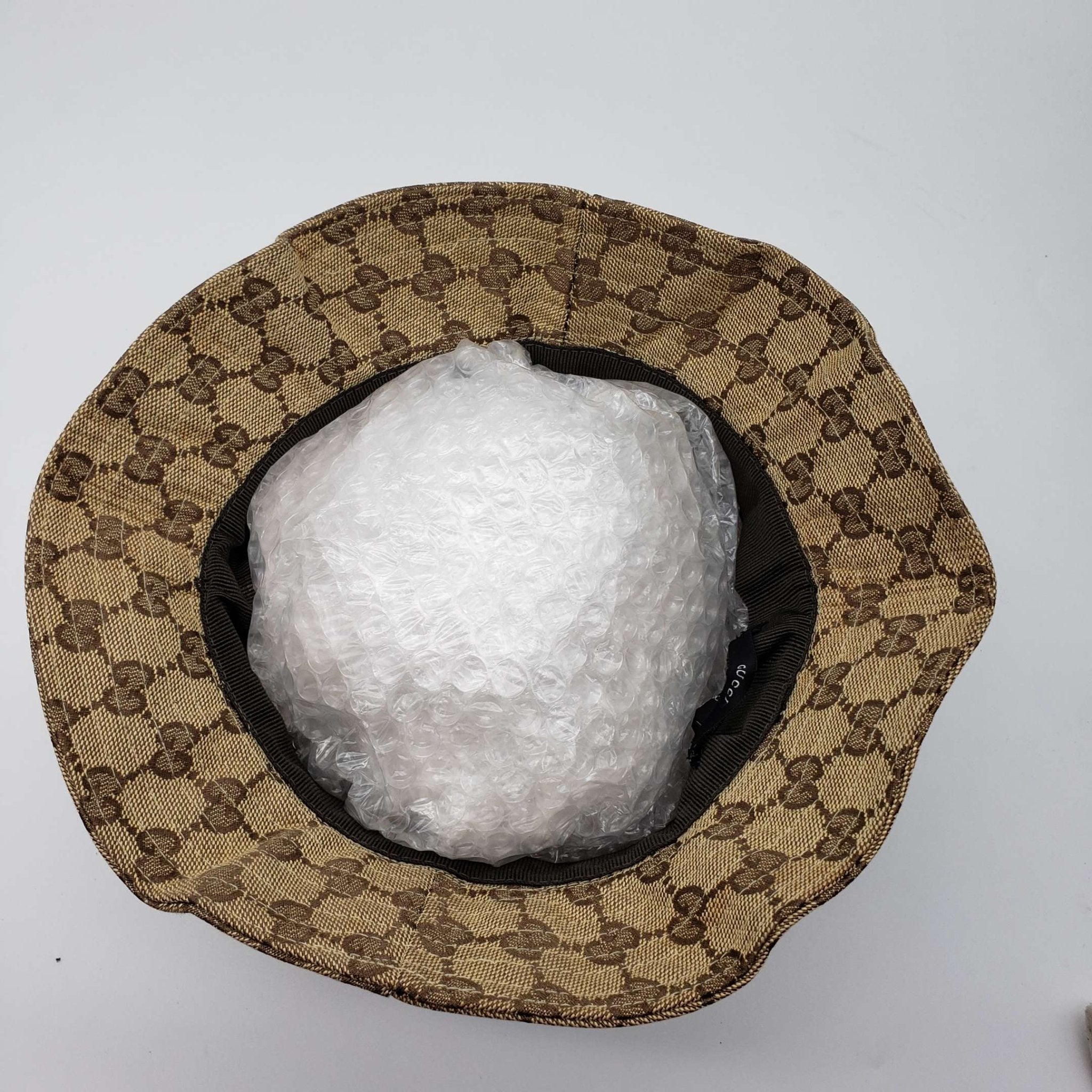 Gucci Beige Sherry Bucket Hat