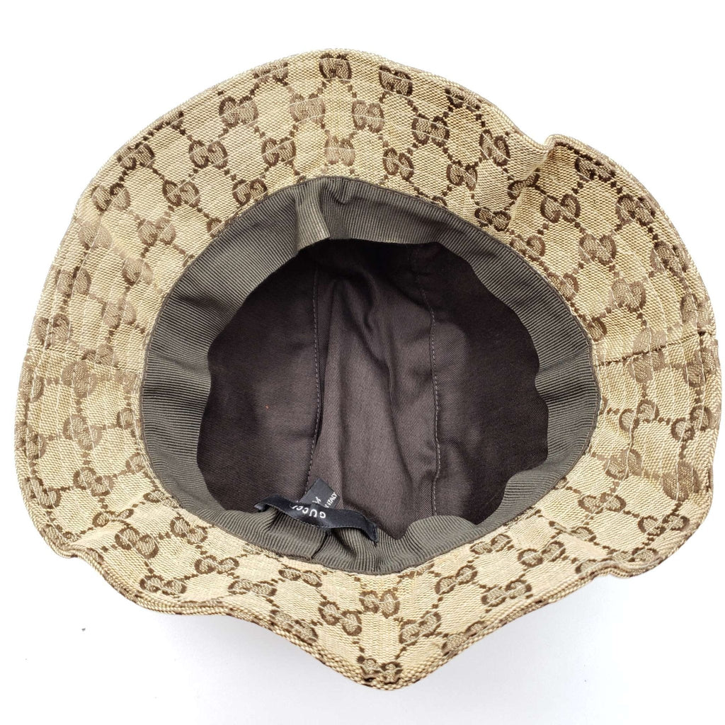 Gucci Beige Sherry Bucket Hat